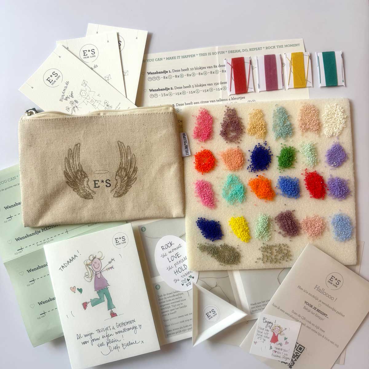 Startpakket Deluxe - 32 kralenkleurtjes (24 wensbandjes)