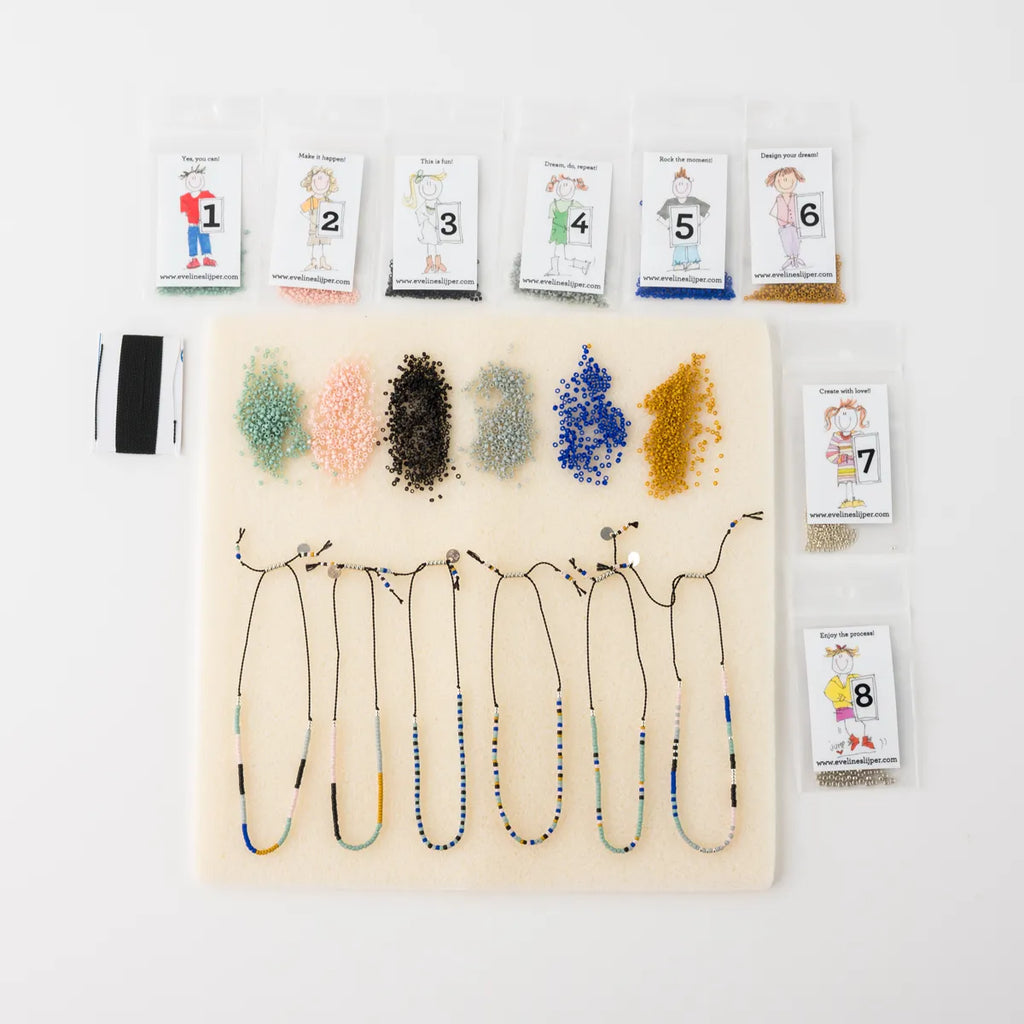 Startpakket Duo - 16 kralenkleurtjes (12 wensbandjes)