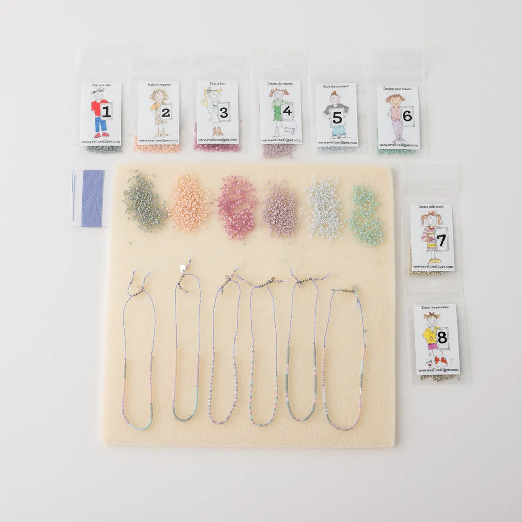 Startpakket Duo - 16 kralenkleurtjes (12 wensbandjes)