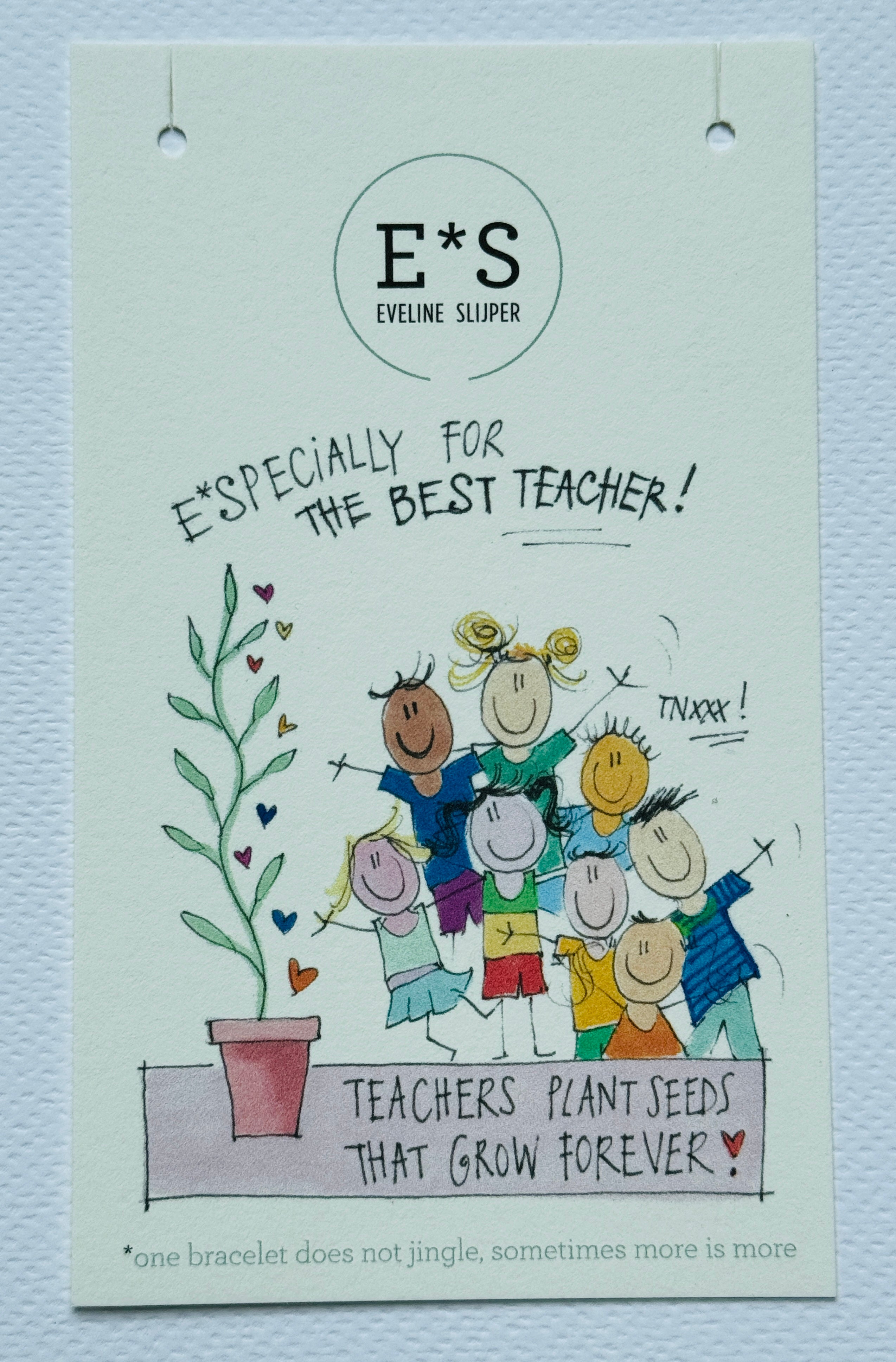 Kaartje The best teacher