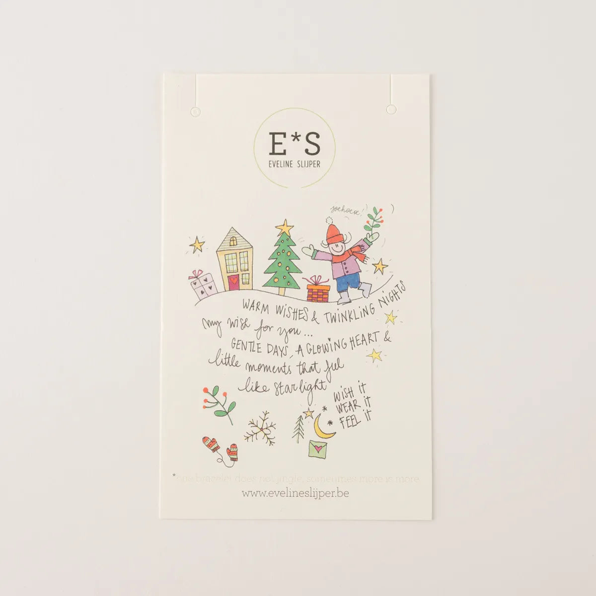 Kaartje Xmas Wish it Wear it Feel it